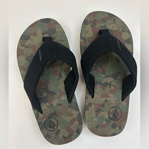 Volcom Kids' Camo Flip Flops
